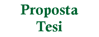 Casella di testo: PropostaTesi 